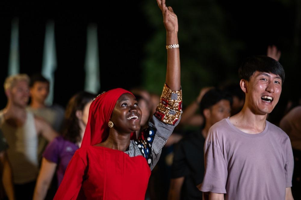 Young Olympic Ambassadors in Olympia